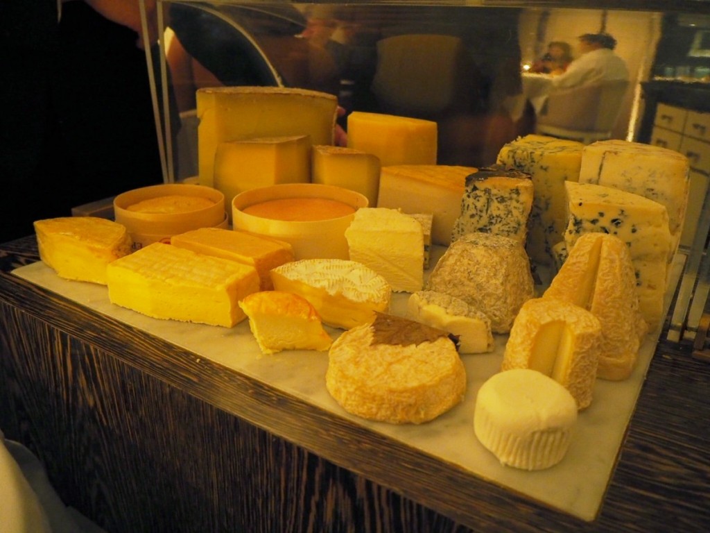 Nice selection of cheese