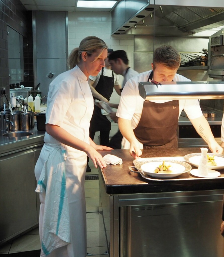 Chef Claire Smyth at work